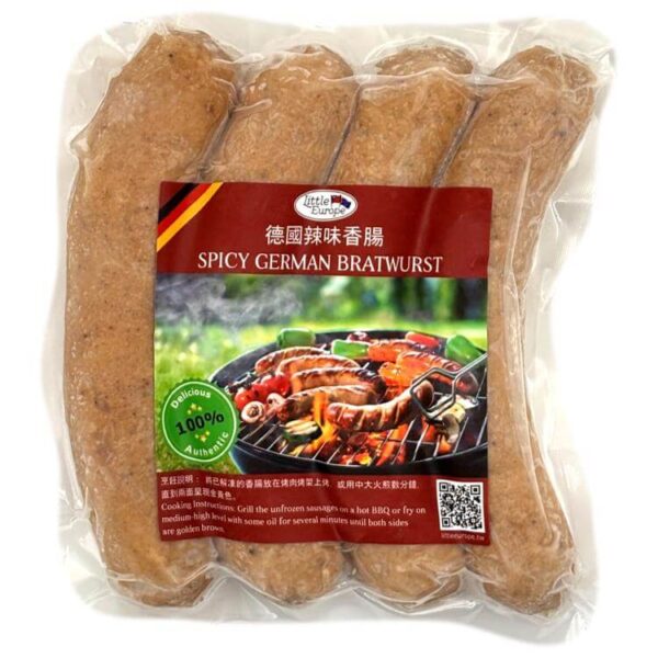 Spicy German Bratwurst (4 pcs.)