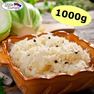 Fresh Fermented German Sauerkraut (1000g)